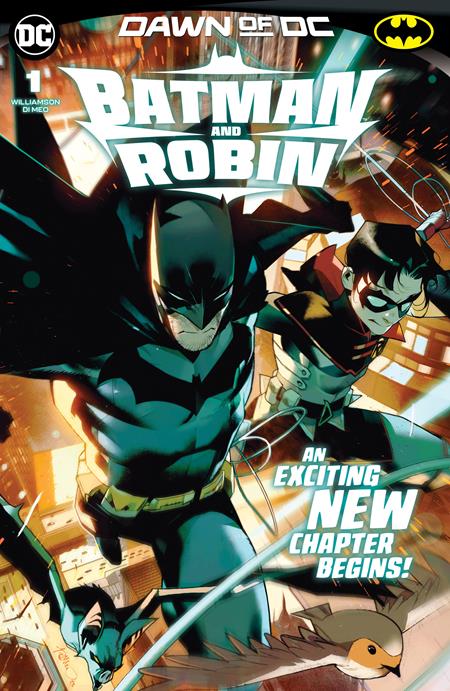 [PRE-ORDER] BATMAN AND ROBIN #1 COVER A SIMONE DI MEO WRAPAROUND COVER