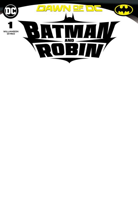 [PRE-ORDER] BATMAN AND ROBIN #1 COVER D BLANK CARD STOCK VARIANT