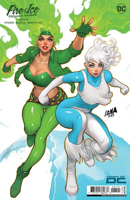 FIRE & ICE: WELCOME TO SMALLVILLE #1 (OF 6) COVER B DAVID NAKAYAMA CARD STOCK VARIANT