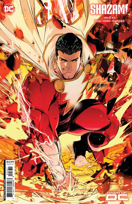 SHAZAM #3 COVER C JOHN TIMMS CARD STOCK VARIANT