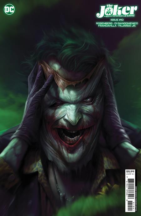 JOKER: THE MAN WHO STOPPED LAUGHING #10 COVER B FRANCESCO MATTINA VARIANT