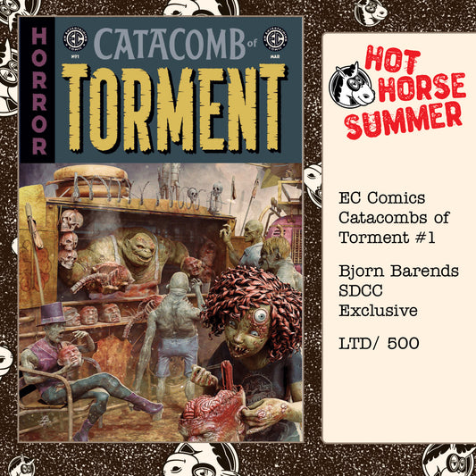 Catacombs of Torment #1 Bjorn Barends SDCC Exclusive LTD 500