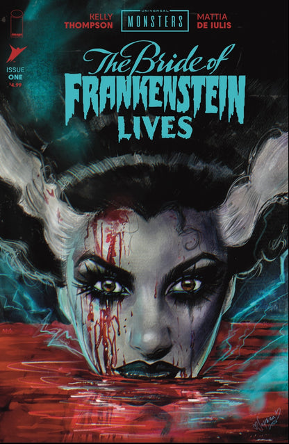 Universal Monsters: The Bride of Frankenstein Lives #1 Suspiria Vilchez LTD 750 Cardstock Exclusive Variant