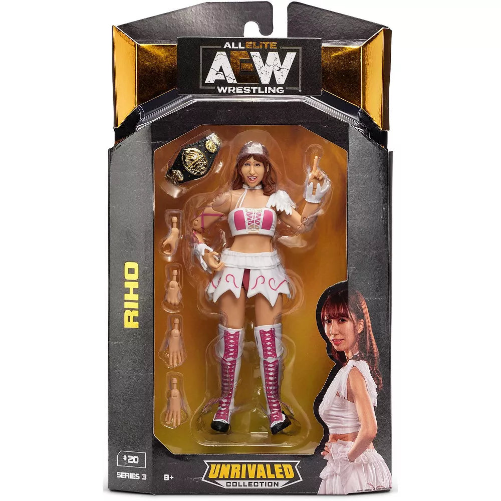 All Elite Wrestling AEW Riho Action Figure Unrivaled Collection - Series 3