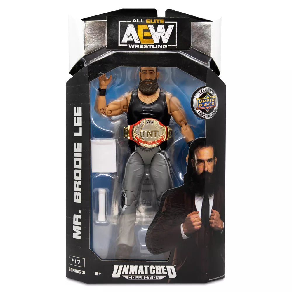 All Elite Wrestling AEW Brodie Lee Action Figure Unmatched Collection - Series 3