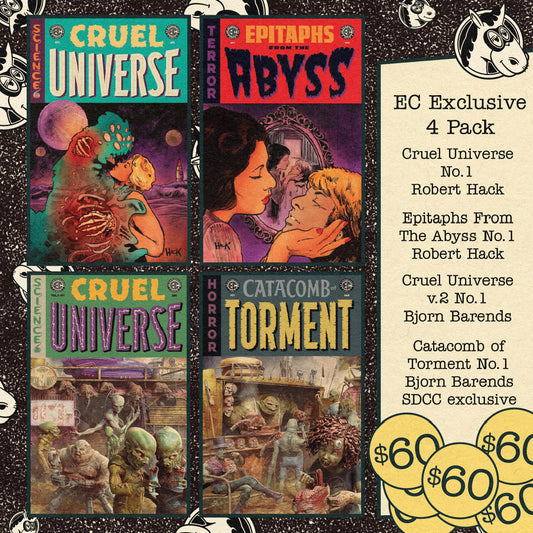 EC Comics High Horse Exclusive Robert Hack & Bjorn Barends 4-Pack