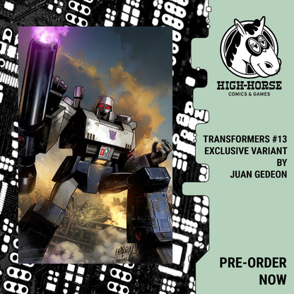 [SIGNED] Transformers #13 Juan Gedeon Exclusive Virgin Variant LTD 750