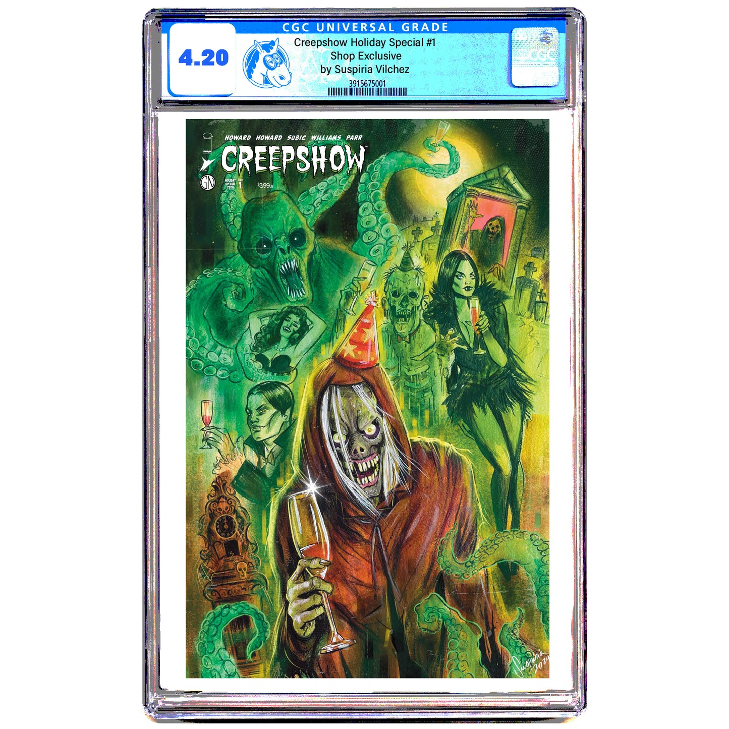 Creepshow Holiday Special 2024 #1 Suspiria Vilchez Exclusive LTD 750 CGC 9.8 Graded