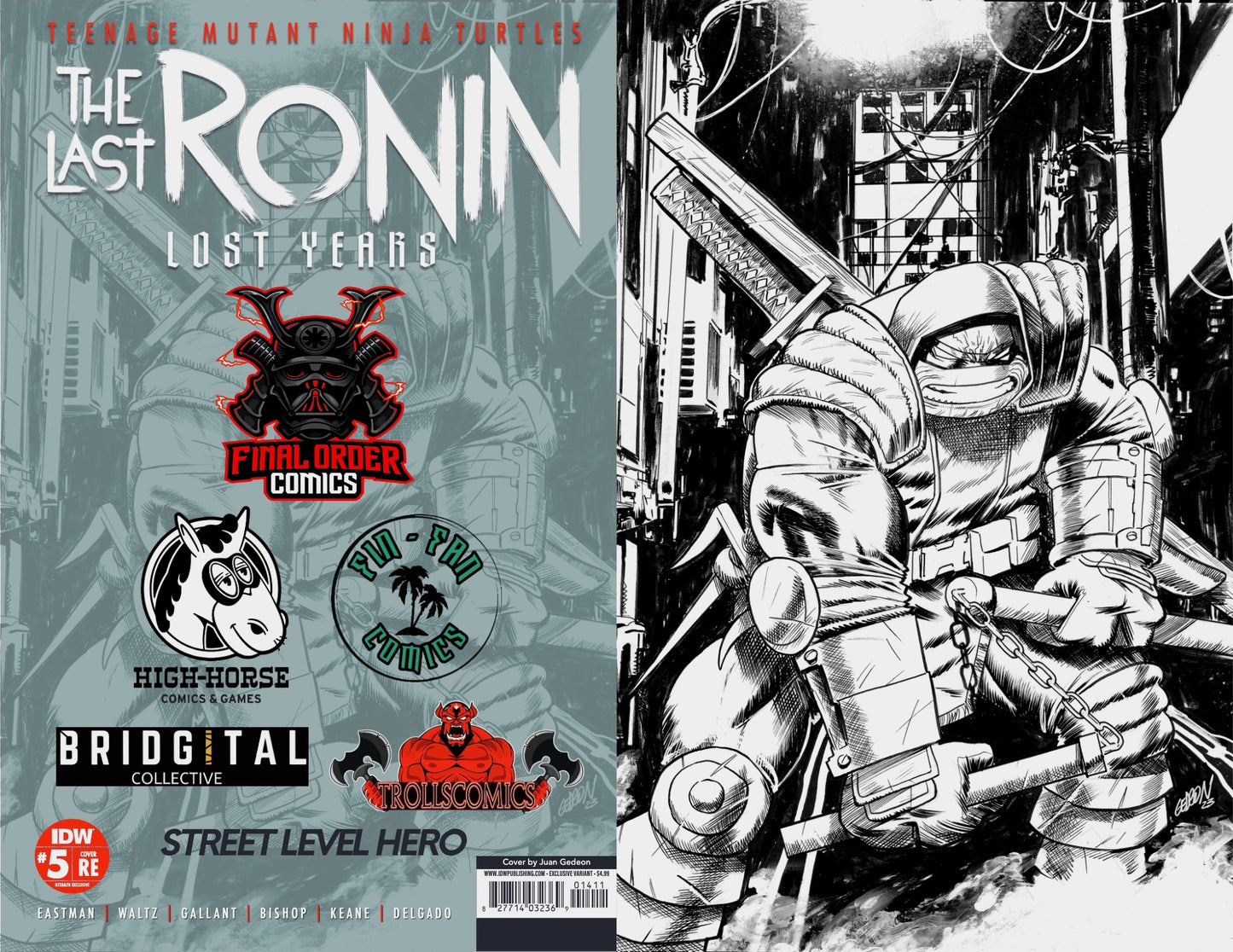 Teenage Mutant Ninja Turtles: The Last Ronin -- The Covers – IDW