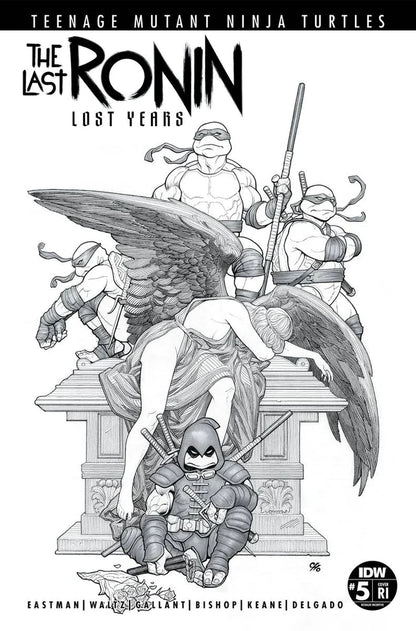 TEENAGE MUTANT NINJA TURTLES: THE LAST RONIN - LOST YEARS #5 COVERS A+B JUAN GEDEON EXCLUSIVE VARIANT SET + FRANK CHO 1:25 INCENTIVE VARIANT & 1:50 INCENTIVE VARIANT