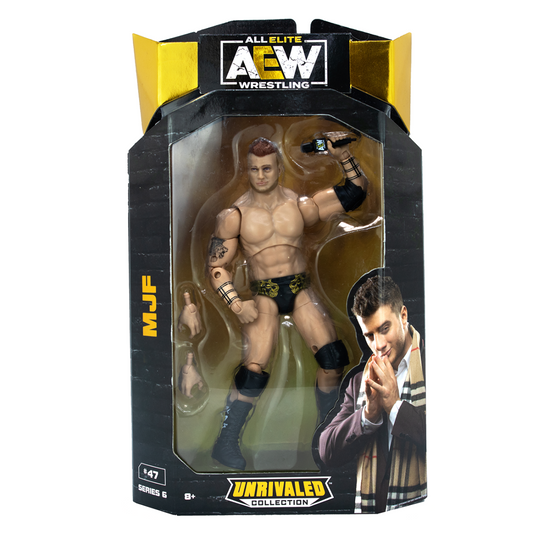 All Elite Wrestling AEW MJF Action Figure Unrivaled Collection - Series 4