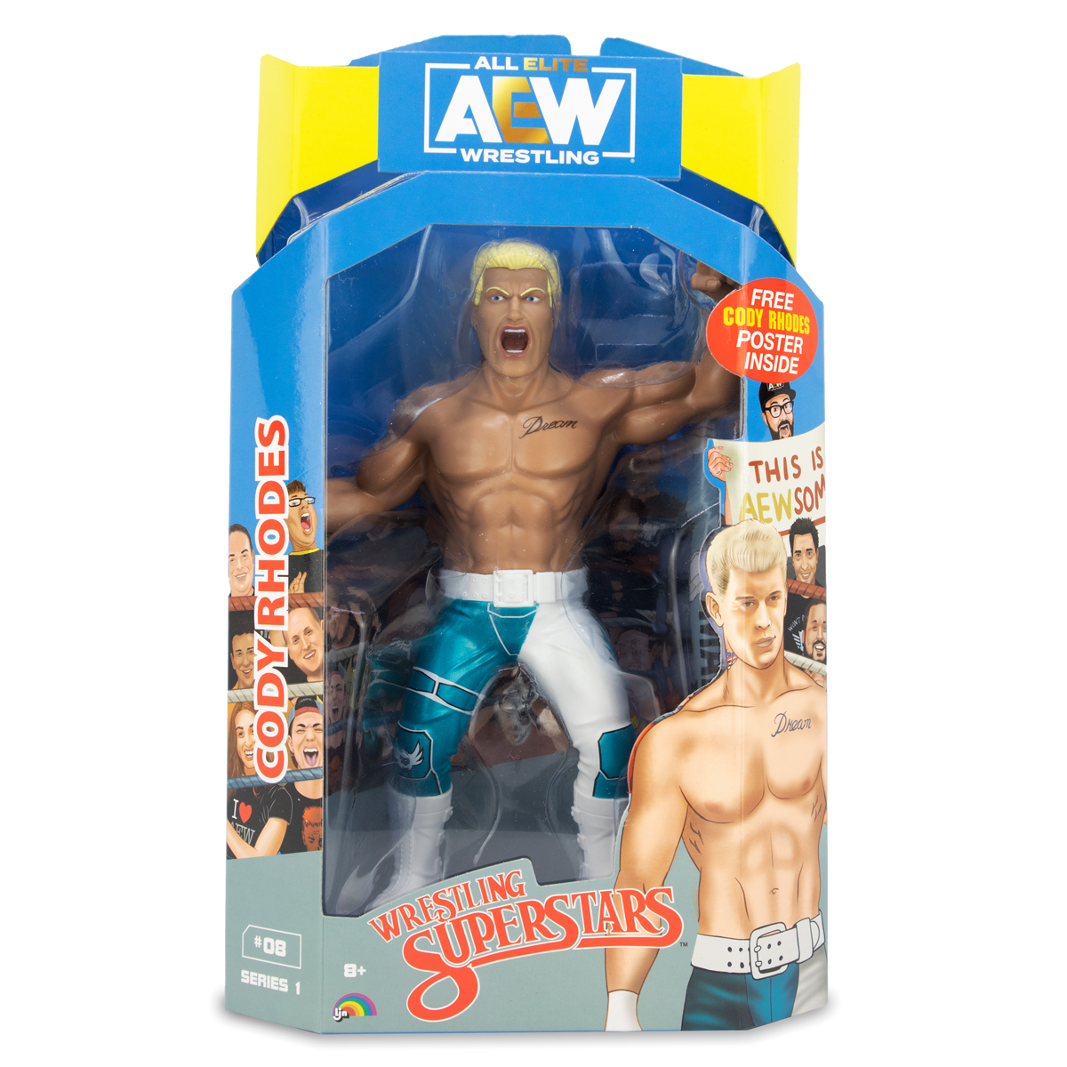 All Elite Wrestling AEW Cody Rhodes Wrestling Superstars - Series 1