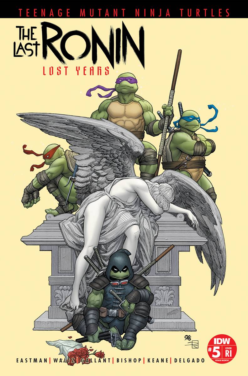 TEENAGE MUTANT NINJA TURTLES: THE LAST RONIN - LOST YEARS #5 COVERS A+B JUAN GEDEON EXCLUSIVE VARIANT SET + FRANK CHO 1:25 INCENTIVE VARIANT