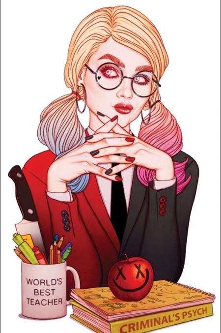 HARLEY QUINN #29 COVER B JENNY FRISON CARD STOCK VARIANT