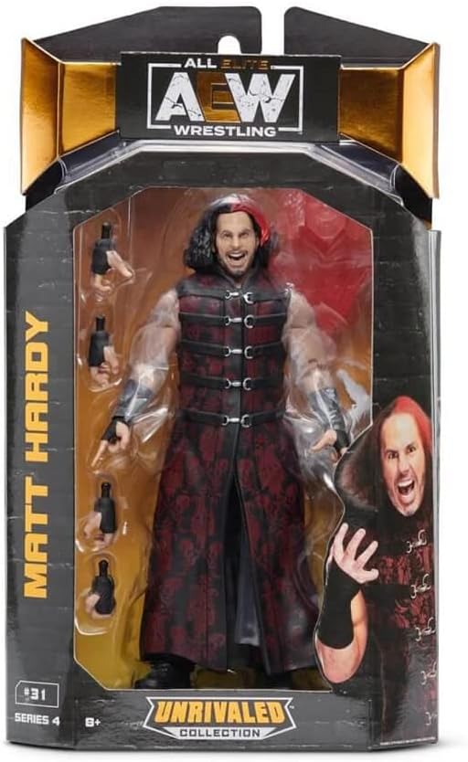 All Elite Wrestling AEW Matt Hardy Action Figure Unrivaled Collection - Series 4