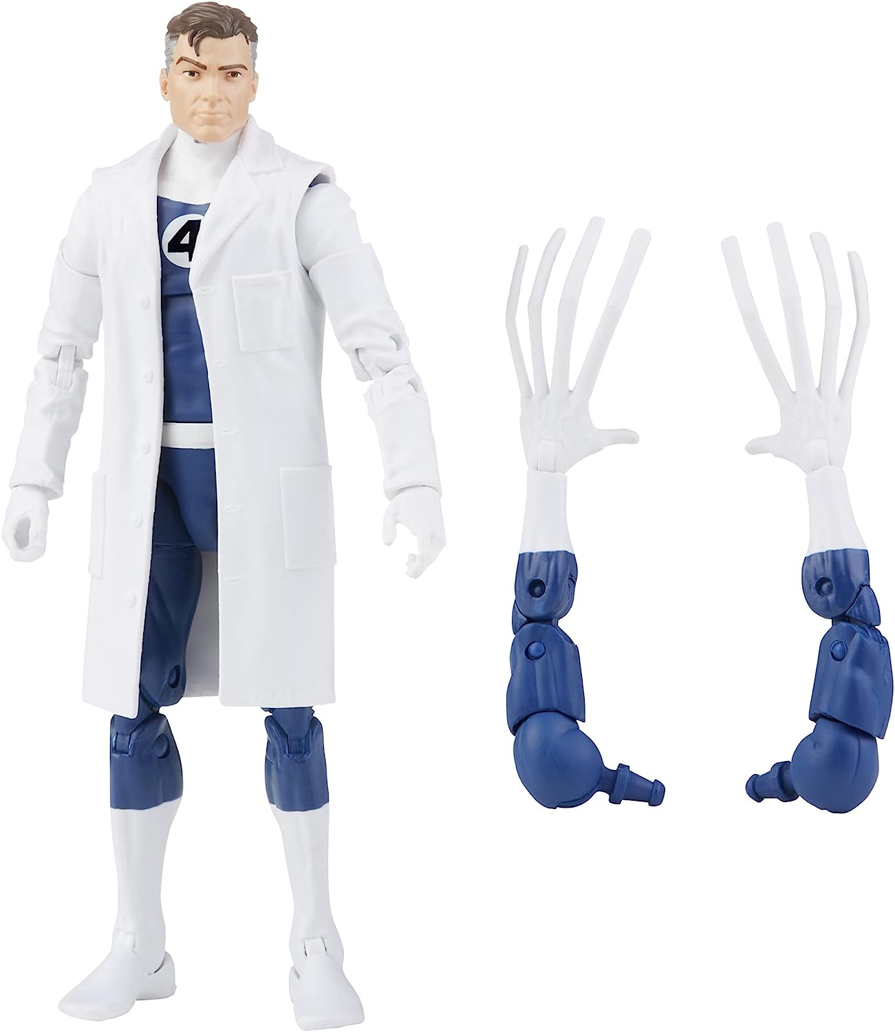 Marvel Legends Retro Fantastic Four Mr. Fantastic Action Figure