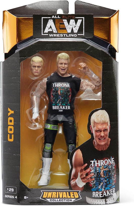 All Elite Wrestling AEW Cody Action Figure Unrivaled Collection - Series 4