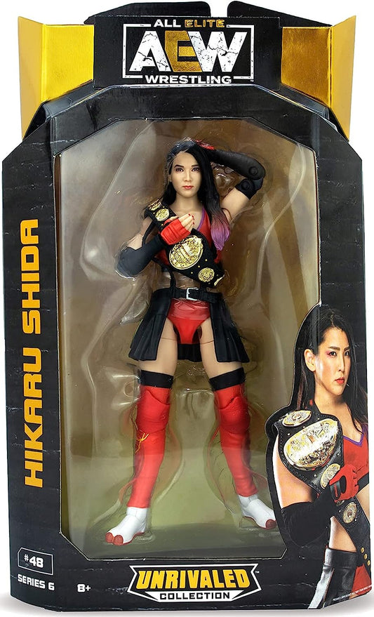 All Elite Wrestling AEW Hikaru Shida Action Figure Unrivaled Collection - Series 6