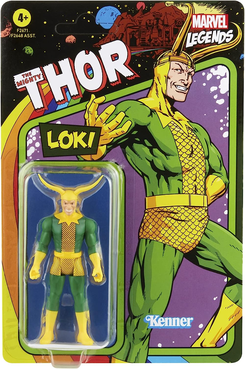 Marvel Legends 3.75-inch Retro 375 Collection Loki