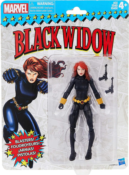 Marvel Legends Retro Black Widow Action Figure