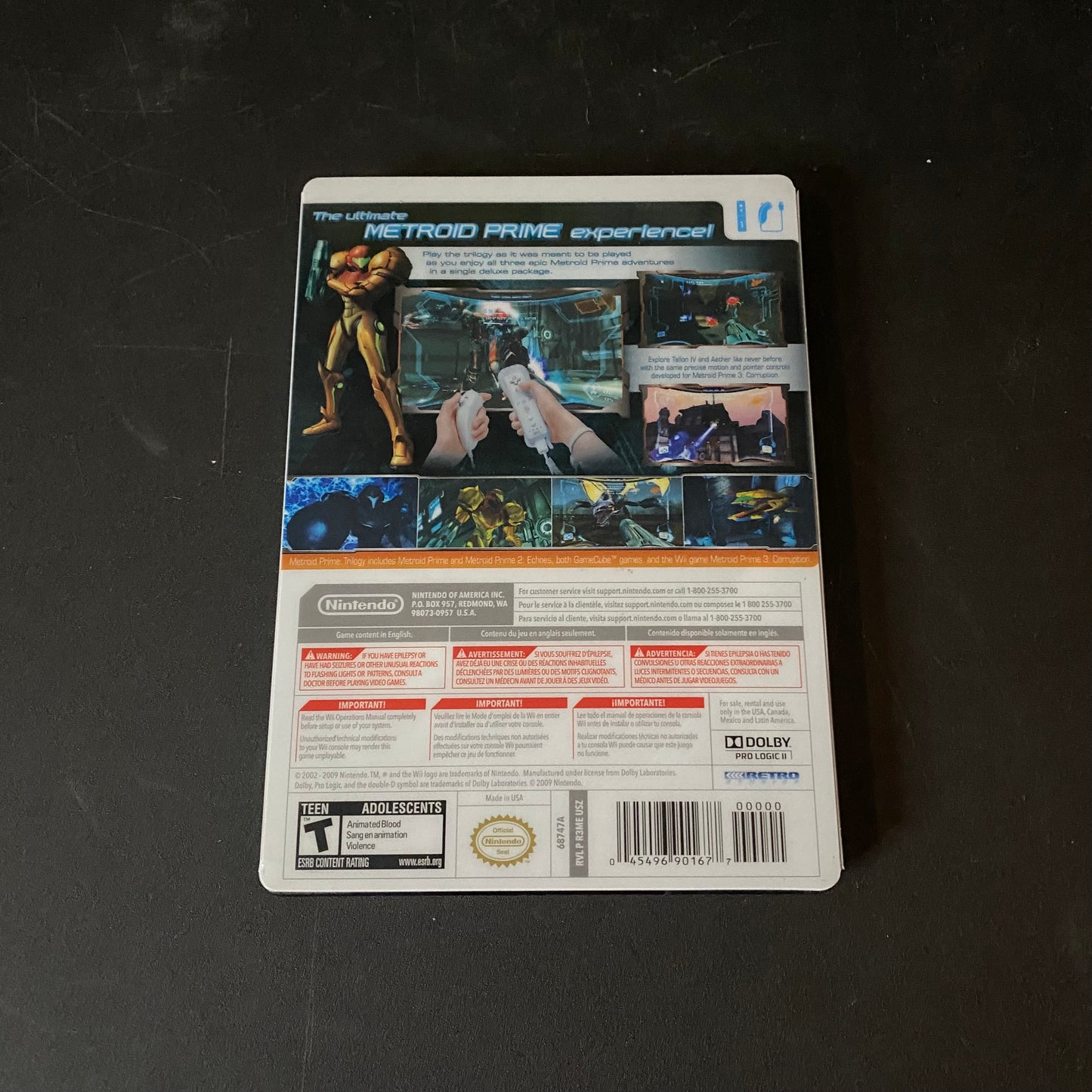 [Nintendo Wii] Metroid Prime Trilogy (Collector's Edition)